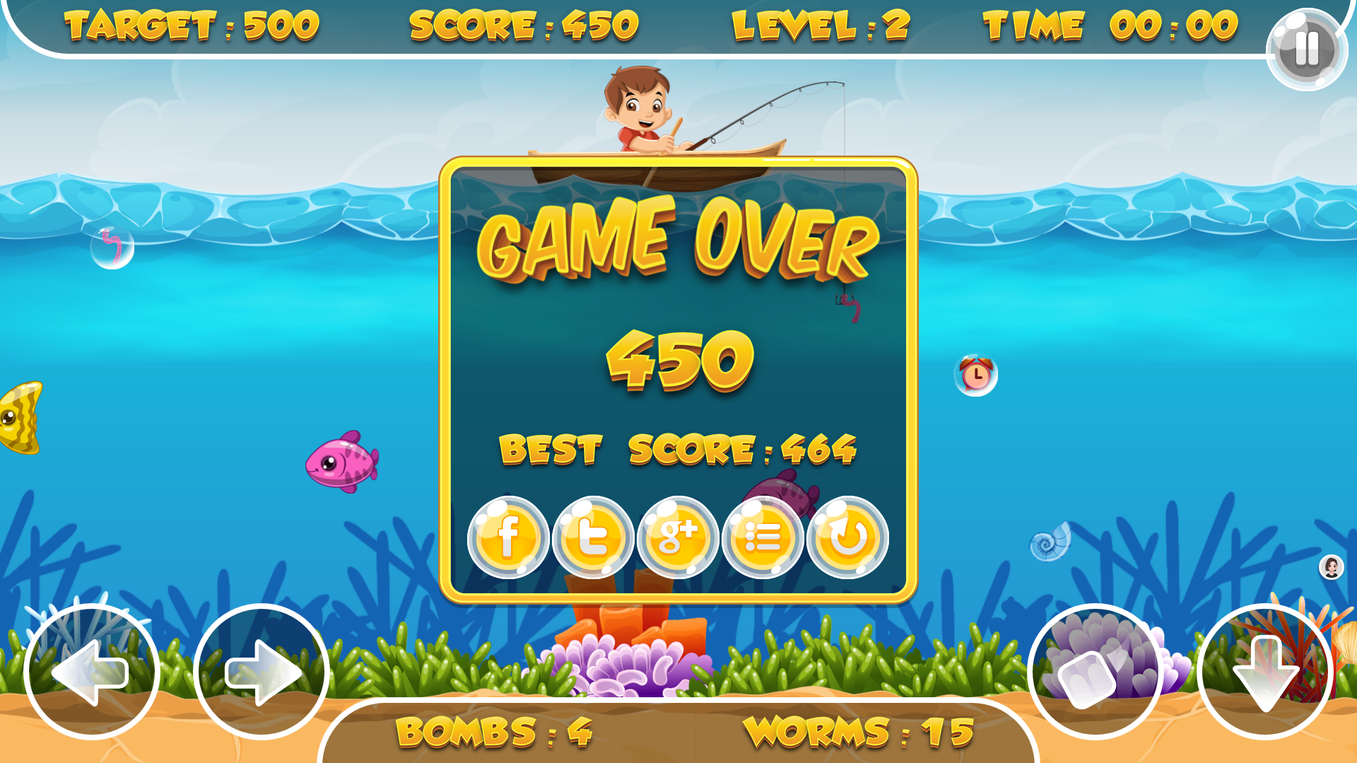 Deep Sea Fishing Screenshot